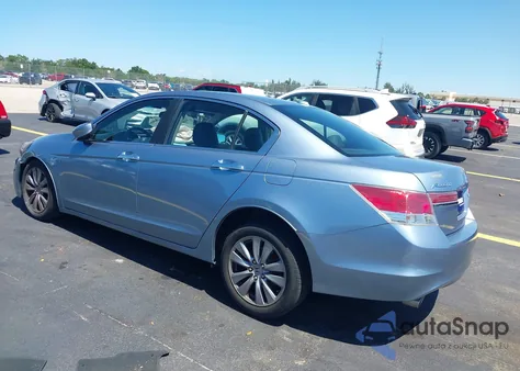 2011 Honda Accord 3.5 Ex-L из США, поврежденный, VIN 1HGCP3F86BA025278
